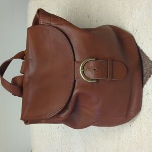 Vintage Coach Leather Backpack